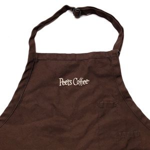 Peet’s Coffee Employee Brown Barista Apron